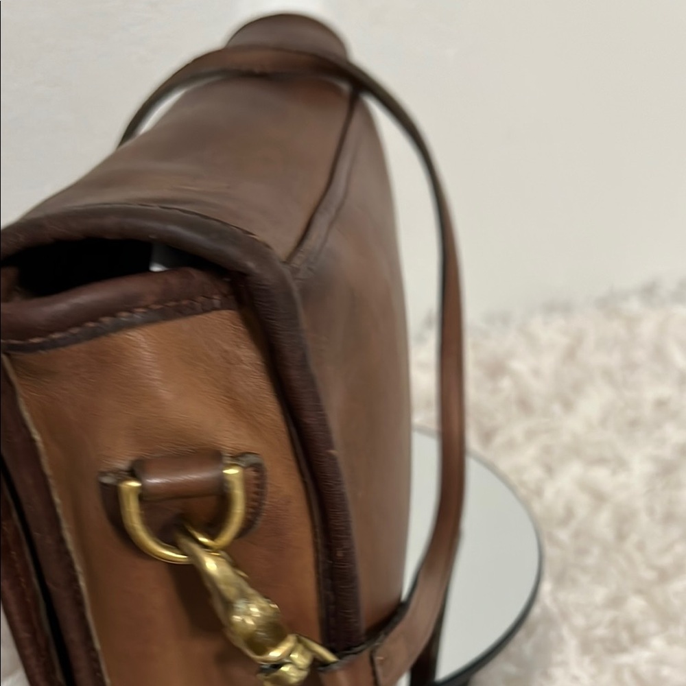 Coach Brown Leather Crossbody Bag - Picture 13 of 13